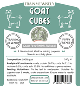 Goat Cubes - Bitesize Treats 100g