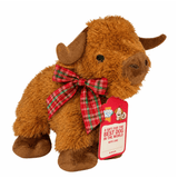 Goodboy Christmas Highland Cow Dog Toy