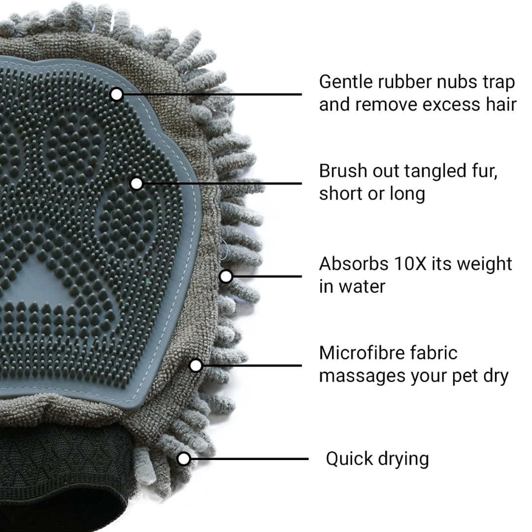 Dirty Dog Grooming Mitt