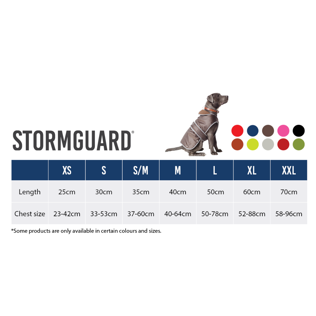 Ancol Stormguard Dog Coat Terracotta