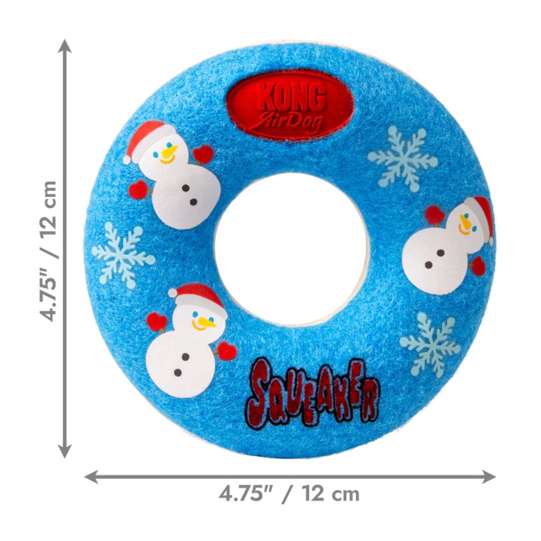 Kong Holiday Air Dog Donut Squeaker