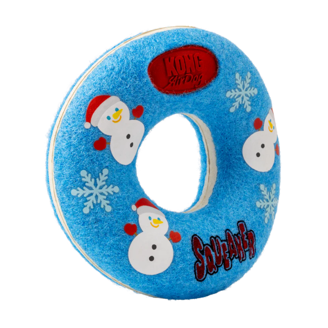 Kong Holiday Air Dog Donut Squeaker
