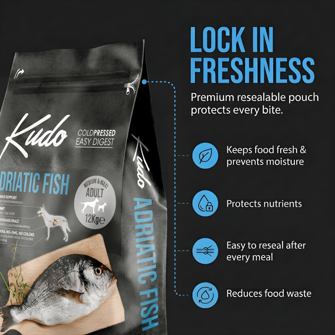 Kudo Adriatic Fish Cold Pressed Dog Food