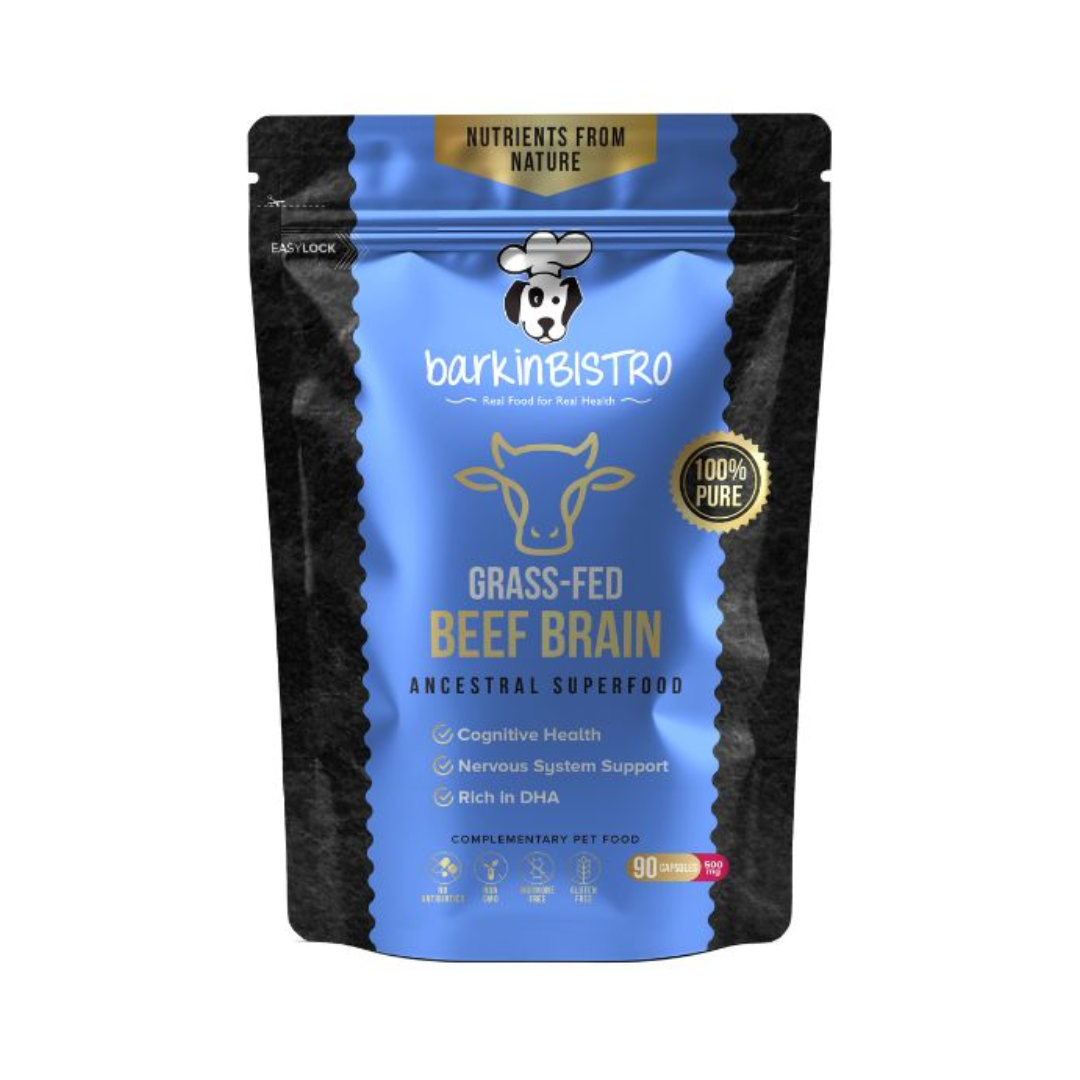 Barkin Bistro Beef Brain – Cognitive & Nervous System Support