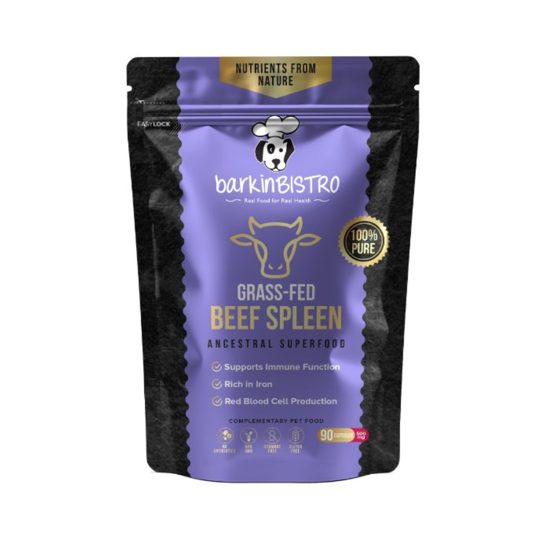 Barkin Bistro Beef Spleen – Immune, Blood & Energy Support