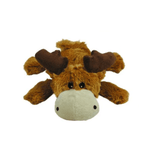 Kong Cozies plush moose toy on a white background