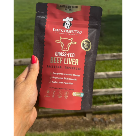 Barkin Bistro Beef Liver – Immune, Skin & Liver Support