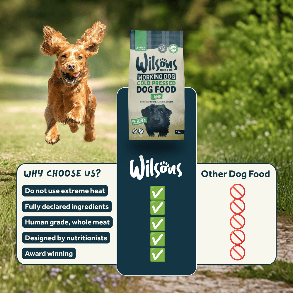 Wilsons Lamb Cold Pressed Dog Food 15kg