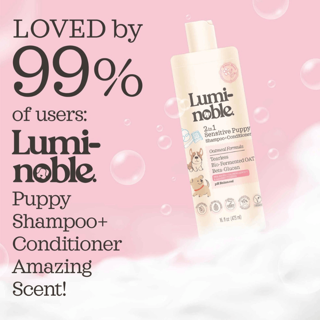 Lumi-Noble 2in1 Sensitive Puppy Shampoo and Conditioner 473ml
