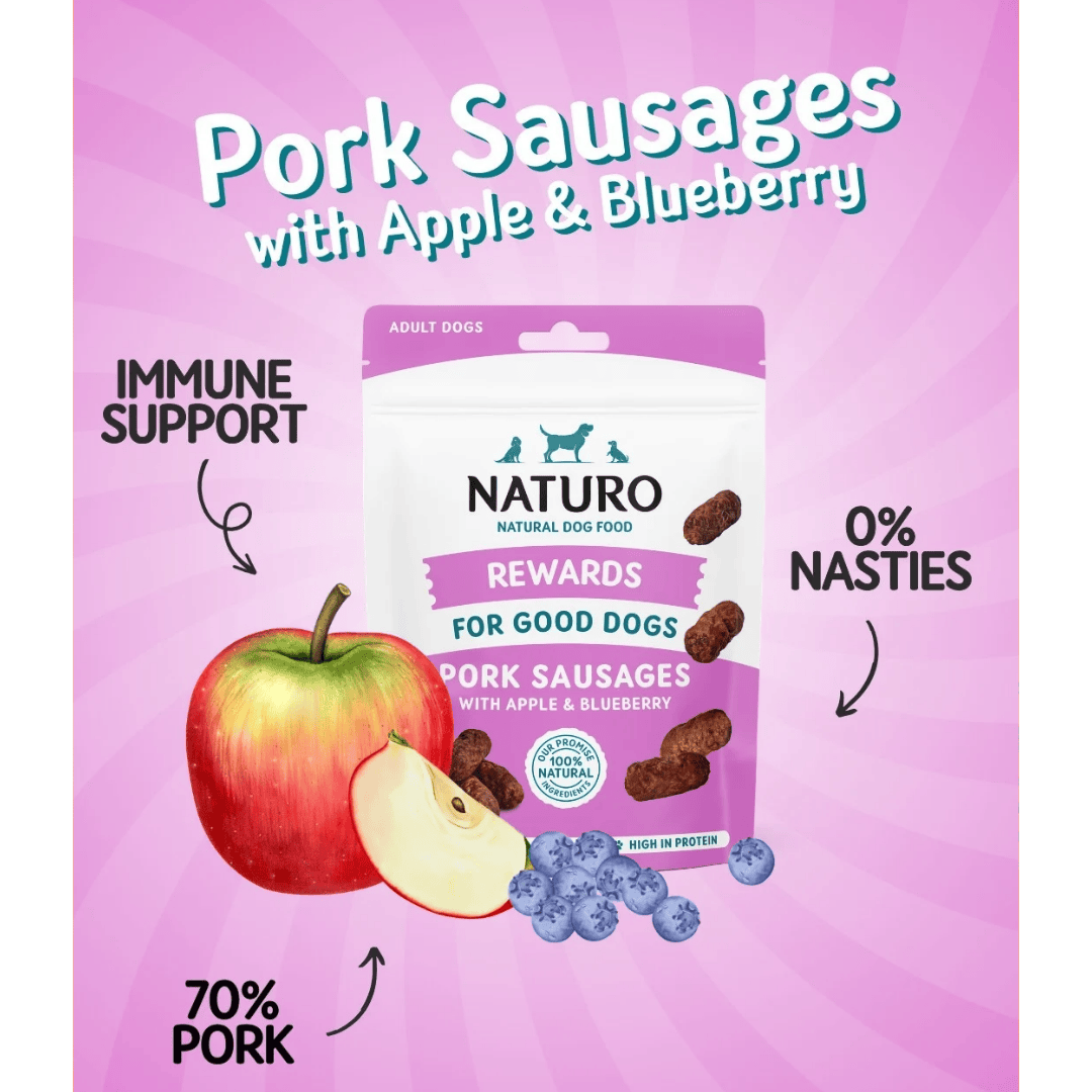 Naturo Pork Sausages Treats