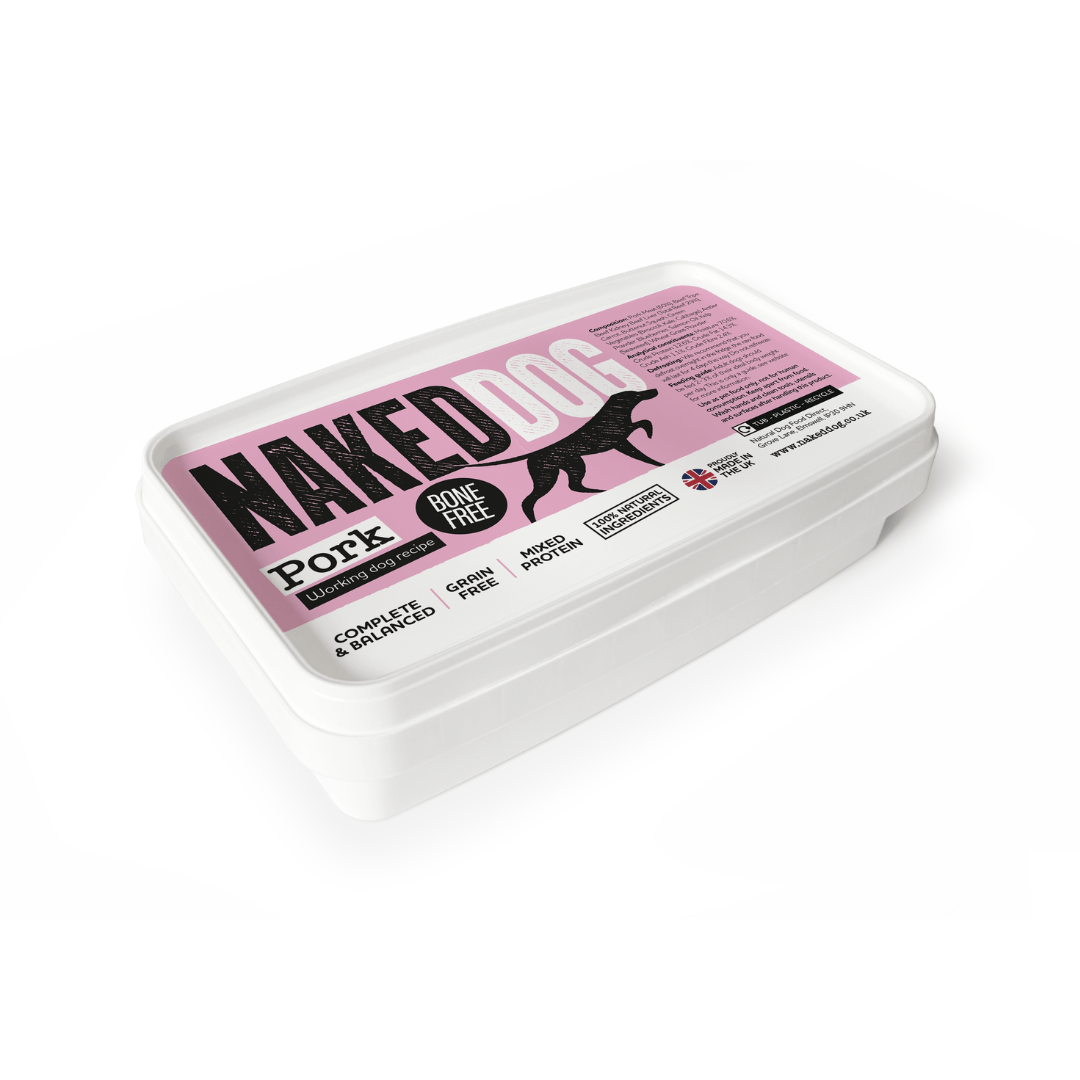 Naked Dog Raw Boneless Pork 1kg