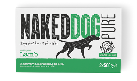 Naked Dog Raw Pure Lamb 1kg