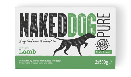 Naked Dog Raw Pure Lamb 1kg