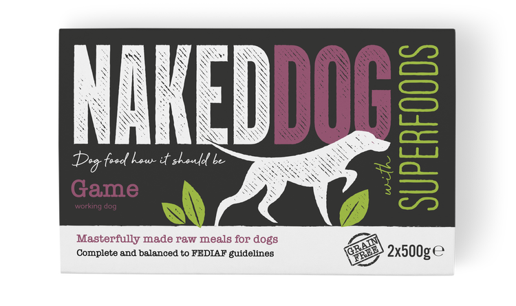 Naked Dog Raw Superfood Game 1kg