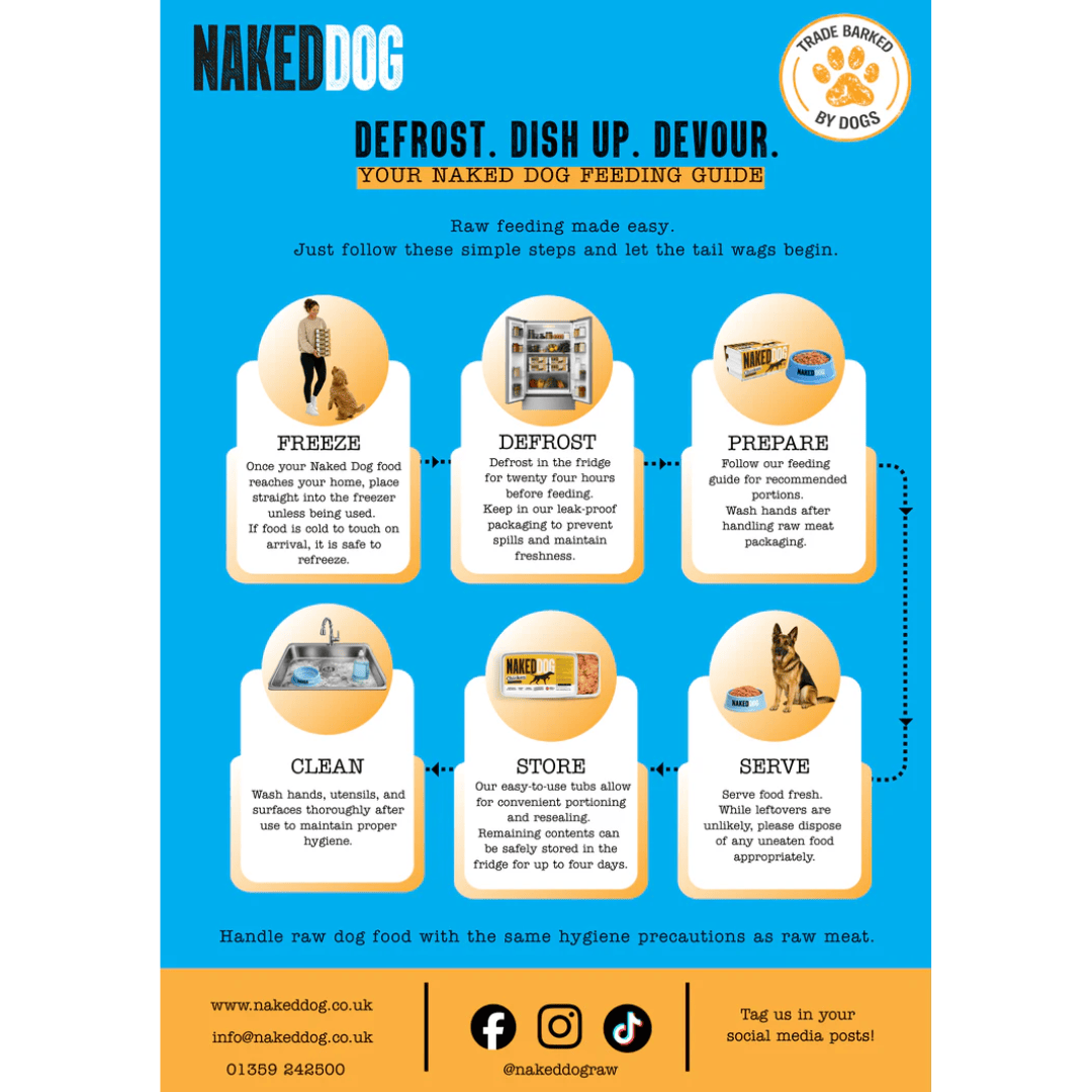Naked Dog Raw Boneless Pork 1kg