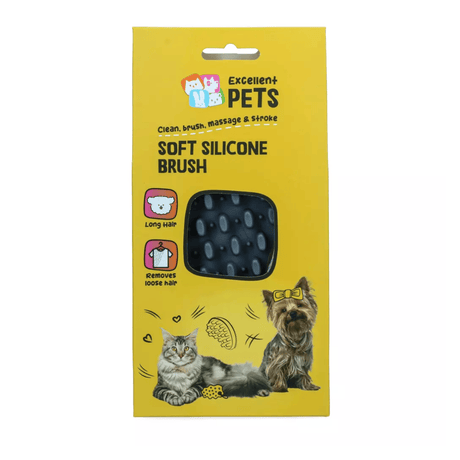 Excellent Pets Soft Silicone Brush