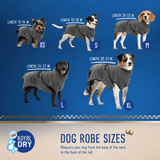 Royal Dry Bathrobe for Pets