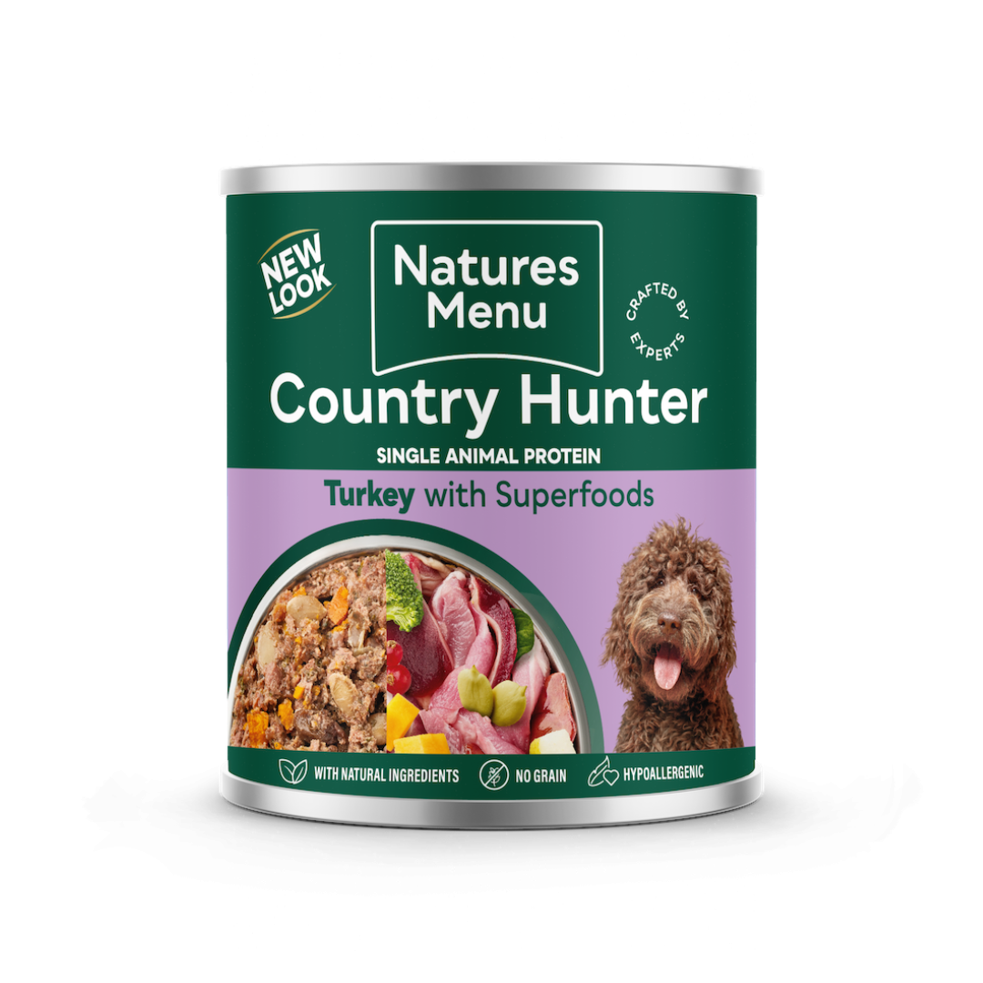 Country Hunter Turkey with Superfoods 600g Tin