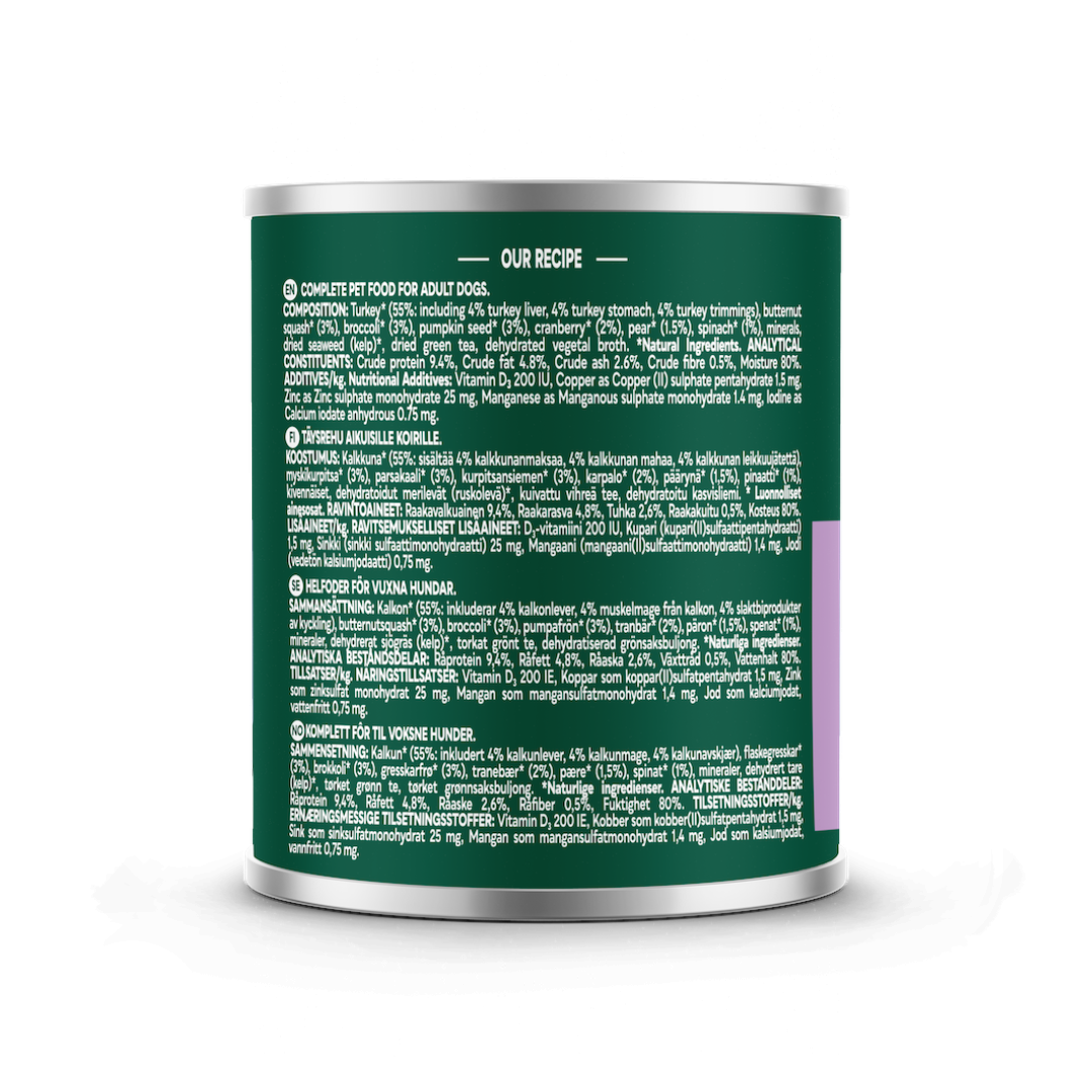 Country Hunter Turkey with Superfoods 600g Tin