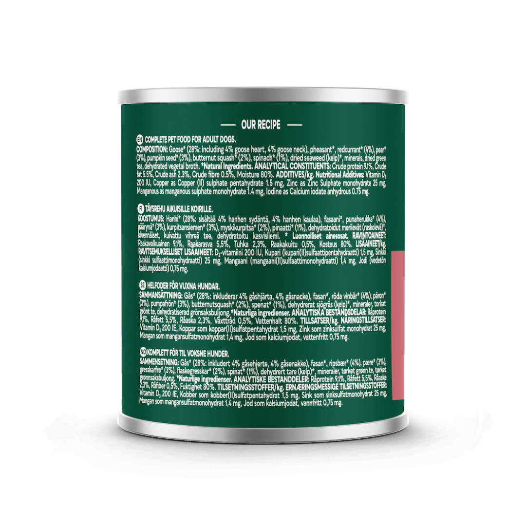 Country Hunter Pheasant with Superfoods 600g Tin