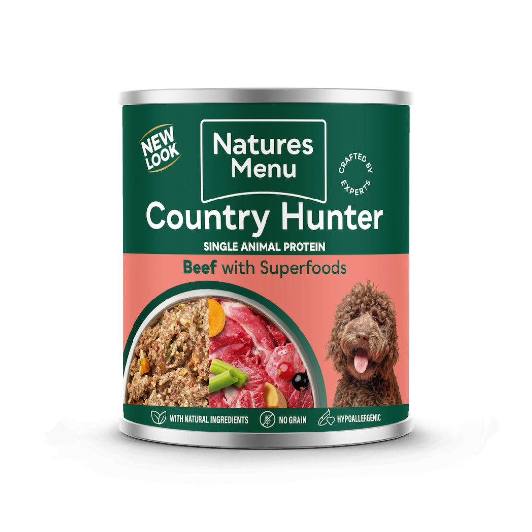 Country Hunter Beef with Superfoods 600g Tin