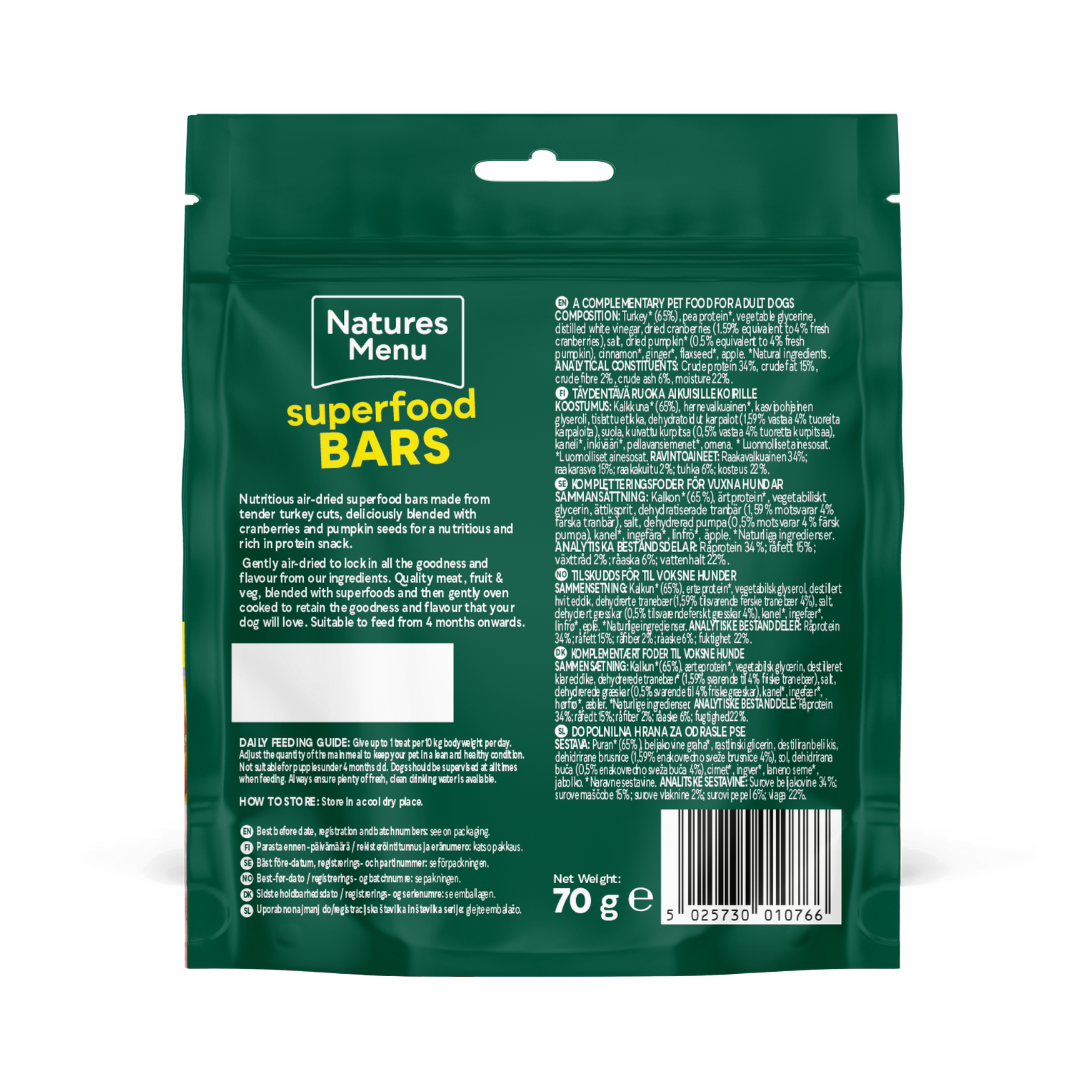 Country Hunter Turkey Superfood Bars