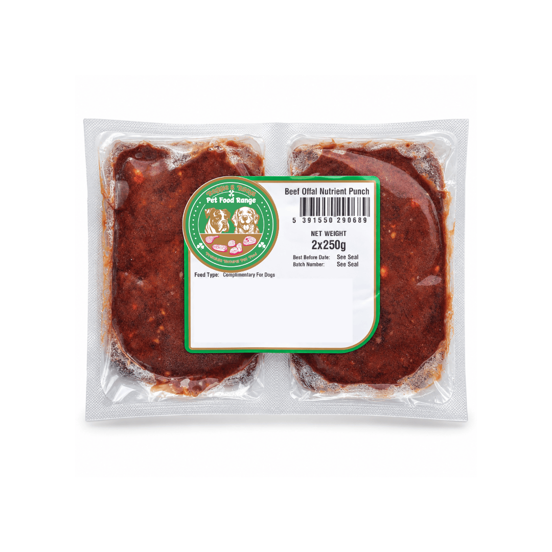 Reggie & Riley's Raw Beef Offal Nutrient Punch 2 x 250g