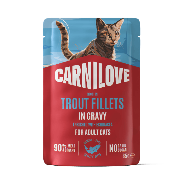 Carnilove Grain Free Cat Multipack Pouches 12 x 85g