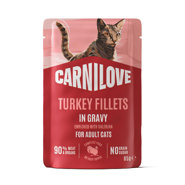 Carnilove Grain Free Cat Multipack Pouches 12 x 85g