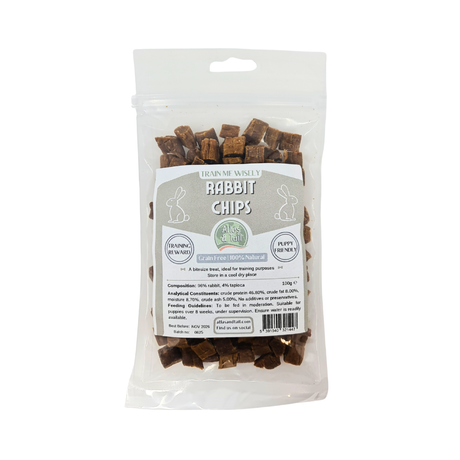 Rabbit Chips - Training Treats 100g