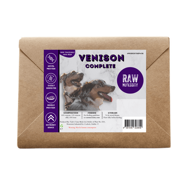 Raw Necessity Venison Complete 80 10 10