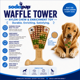 SodaPup Waffle Tower Nylon Chew