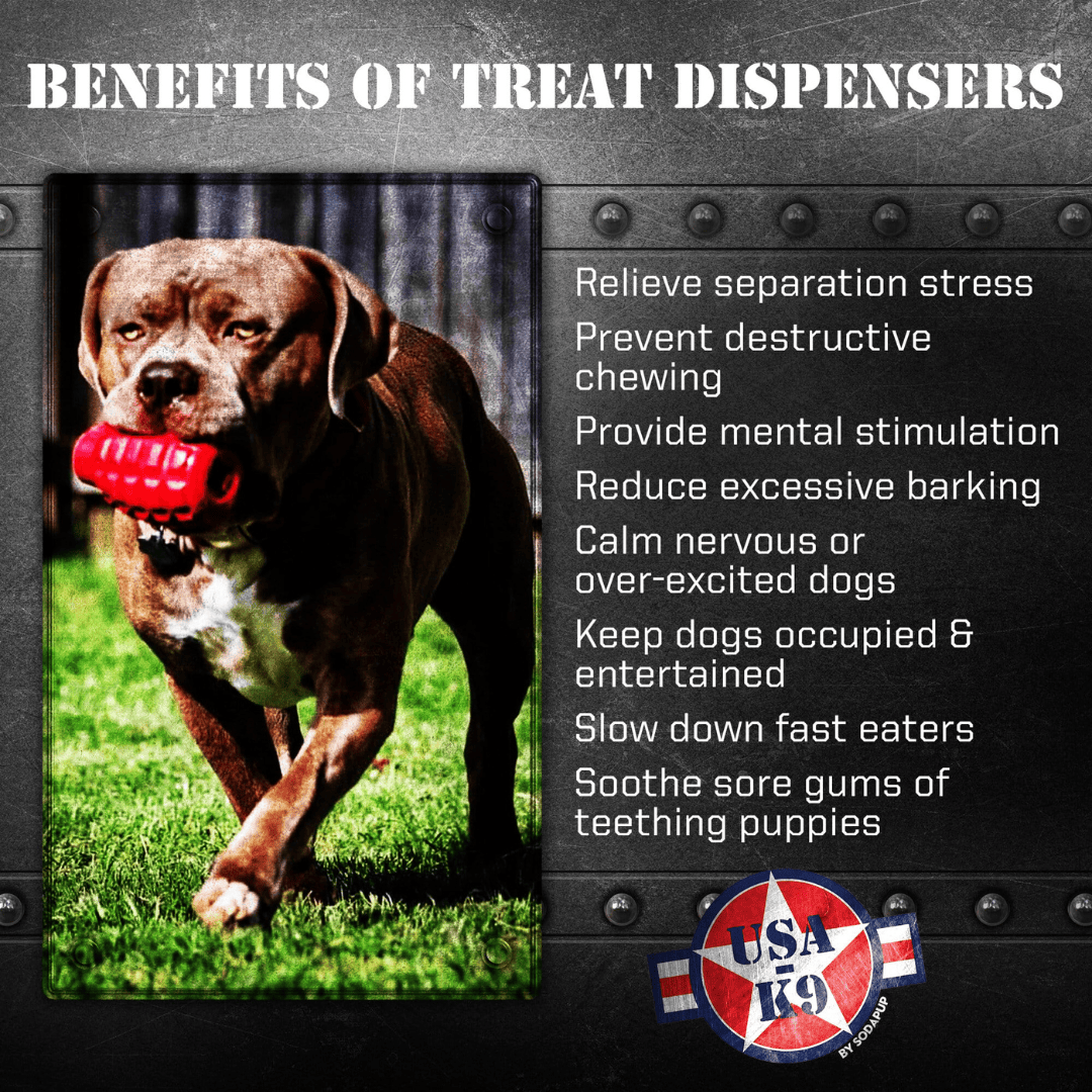 Sodapup Grenade Treat Dispenser - No Rope