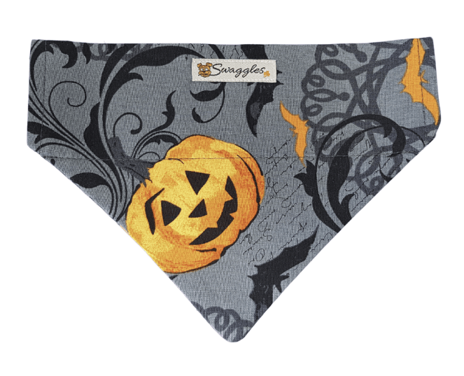 Swaggles Halloween Pumpkin Bandana