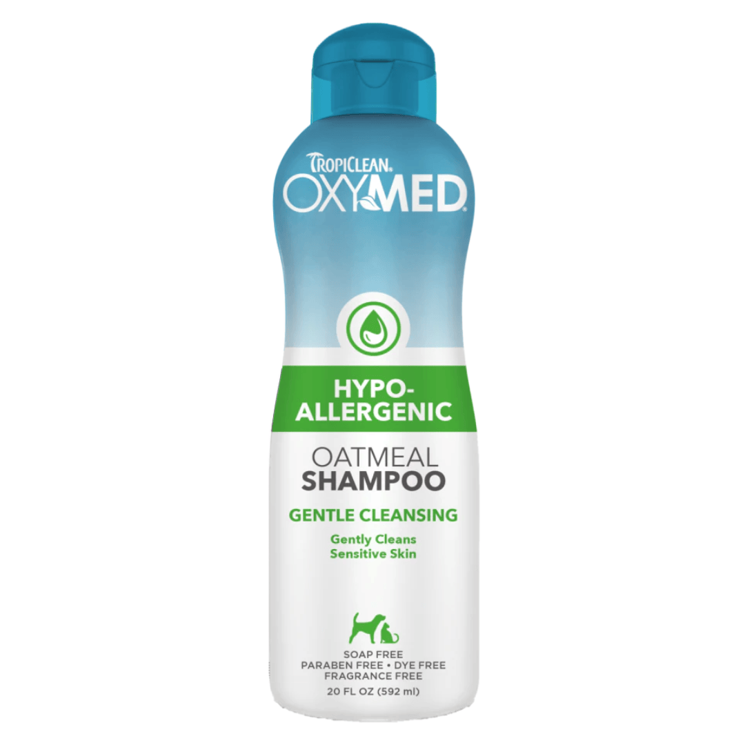 TropiClean OxyMed Hypoallergenic Oatmeal Shampoo for Pets 591ml