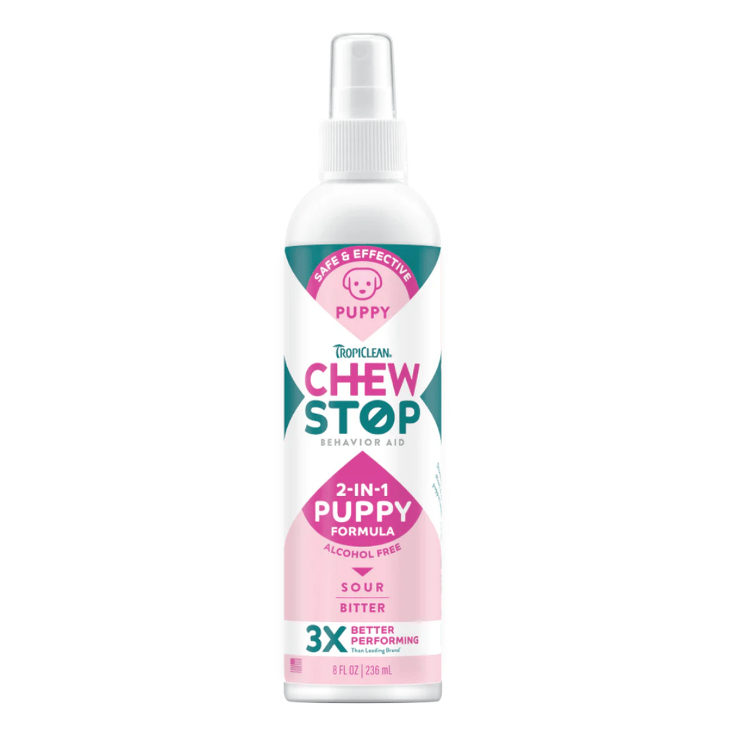 TropiClean Chew Stop Behavior Aid Puppy Spray 236ml