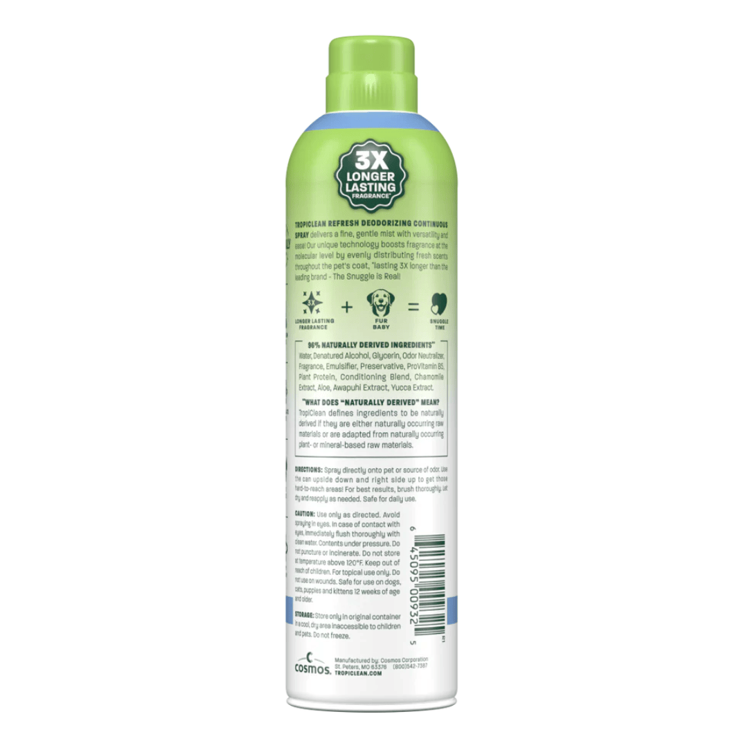 Tropiclean Baby Fresh Deodorizing Pet Spray 283g