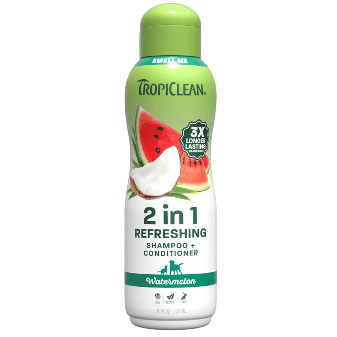 Tropiclean 2in1 Watermelon Shampoo & Conditioner for Pets 354ml