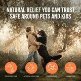 TropiClean Natural Flea + Tick Bite Relief Spray for Pets 236ml