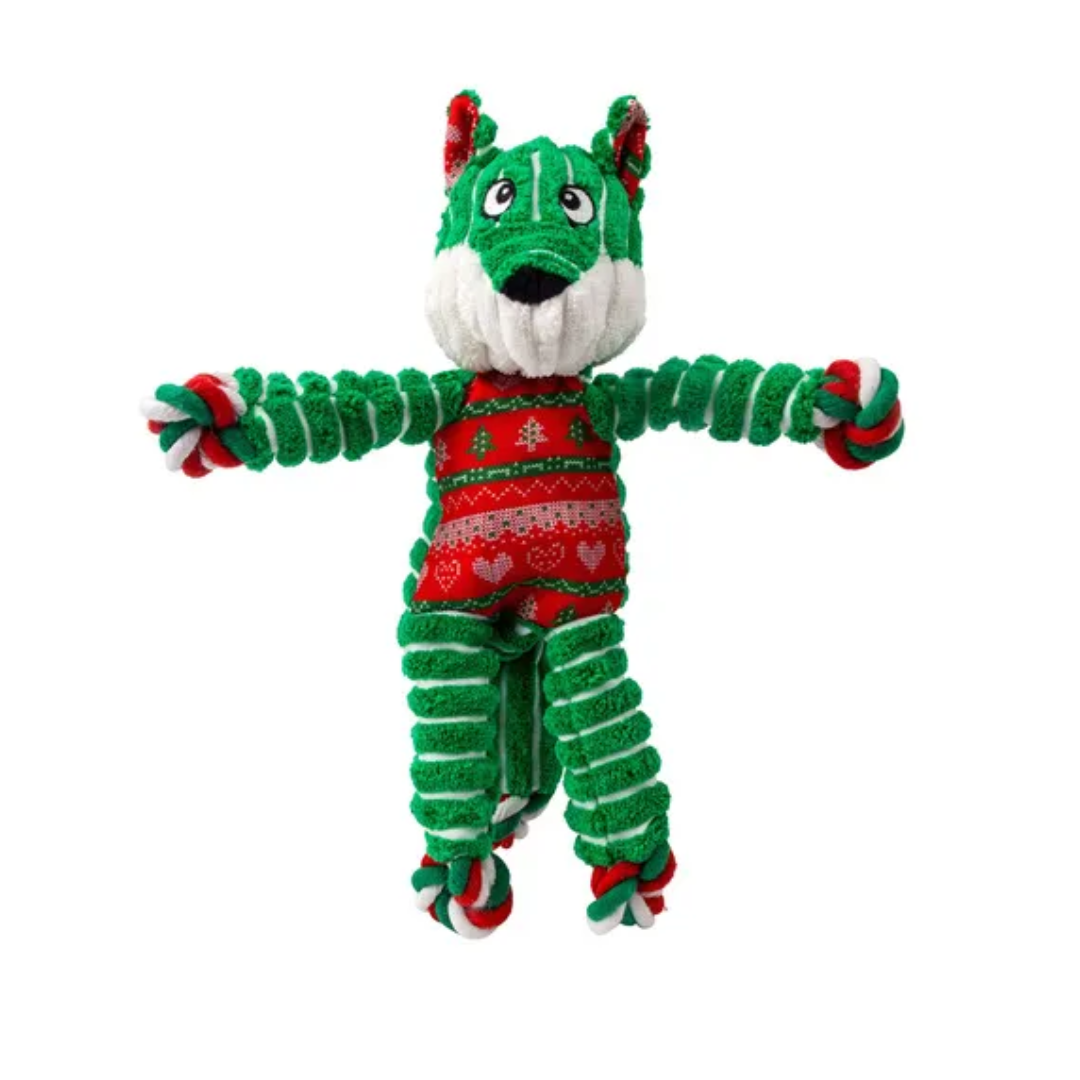 Kong Holiday Floppy Knots Fox