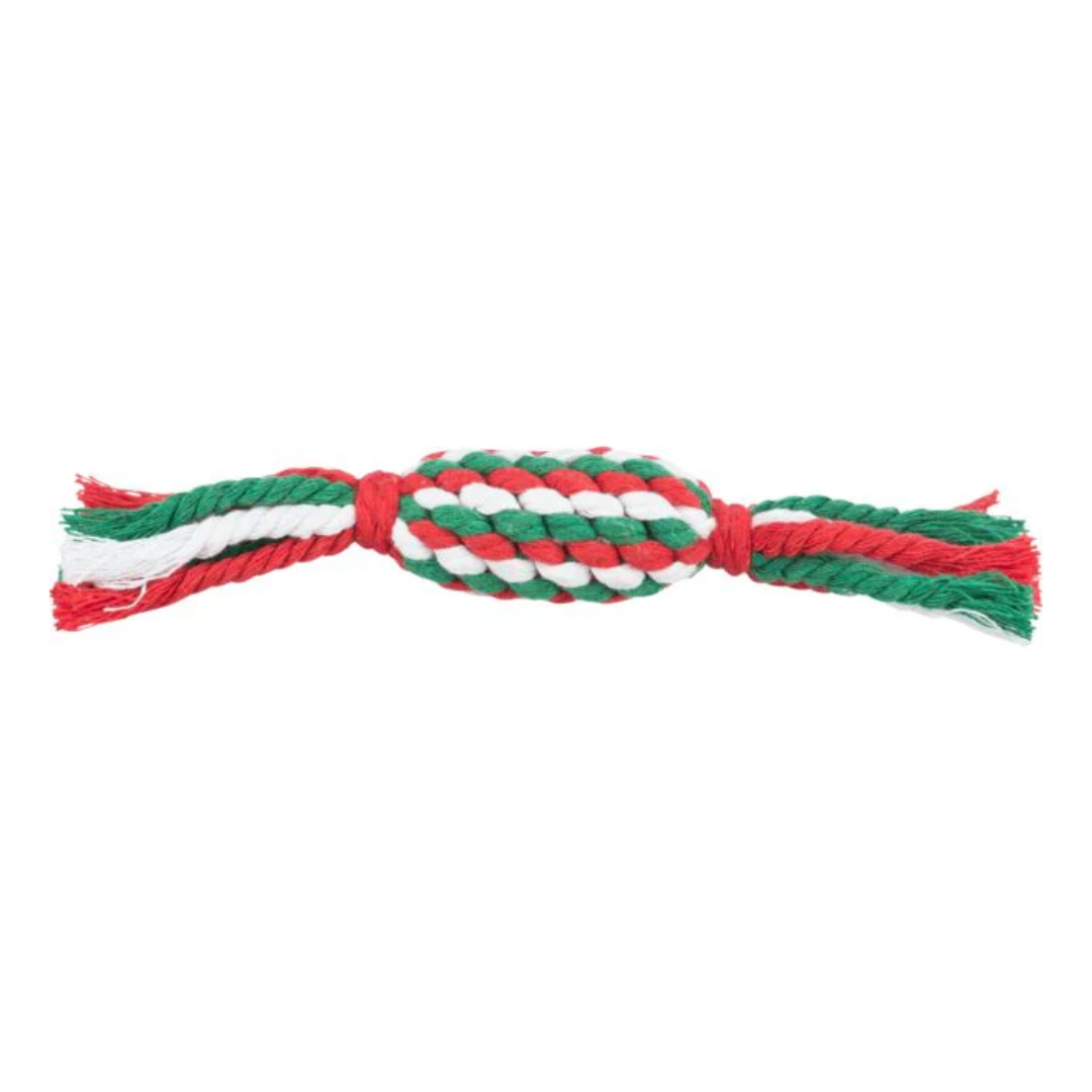 Trixie Christmas Candy Playing Rope 24cm