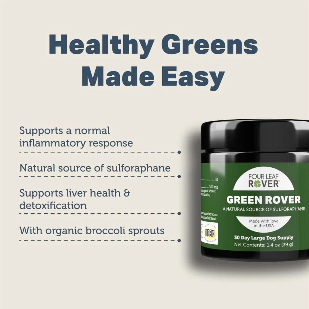 The key benefits of the Four Leaf Rover - Green Rover 39g