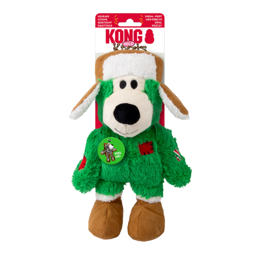 Kong Holiday Wild Knots Bear