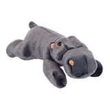 Fluff & Tuff Helga Hippo Plush Dog Toy