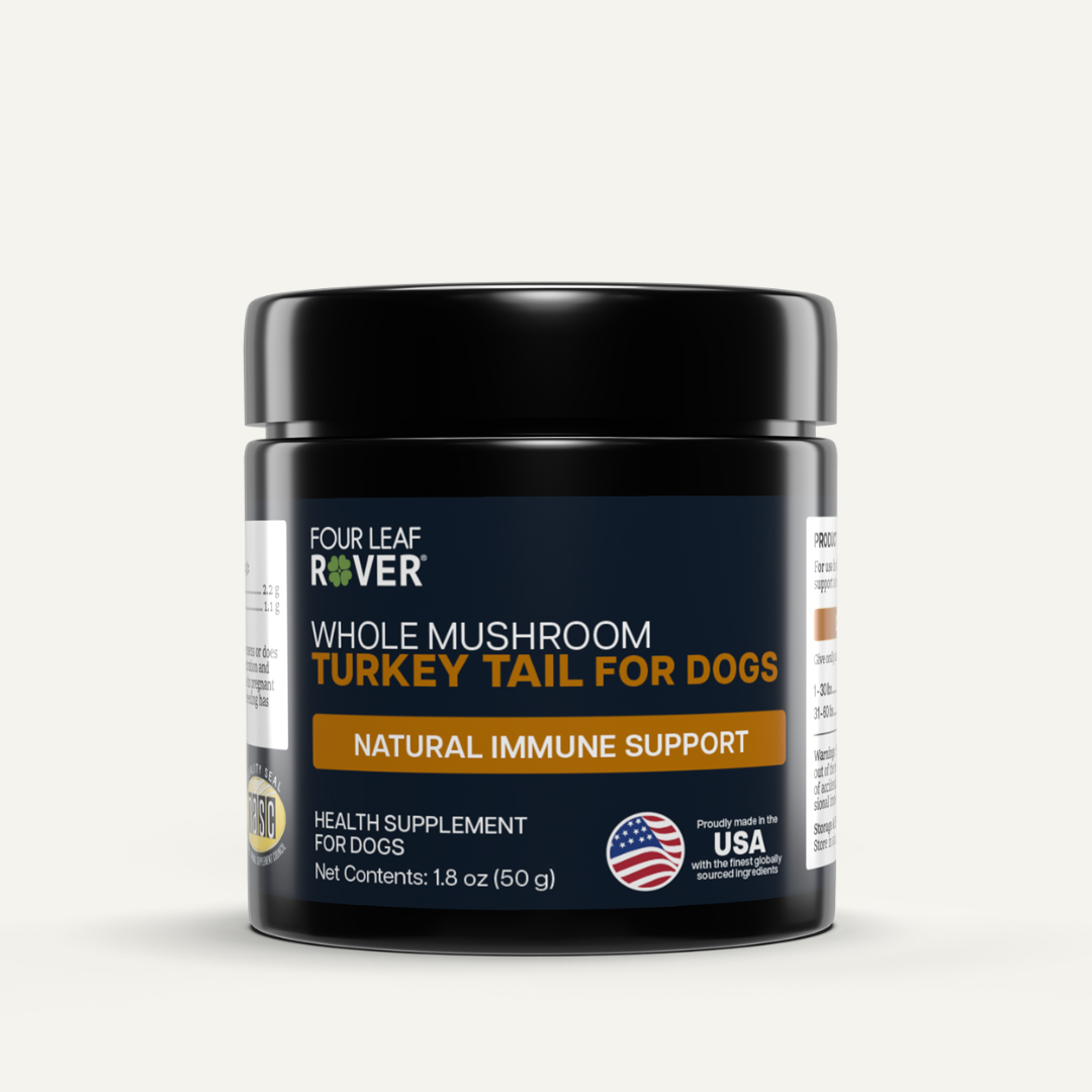 Four Leaf Rover - Turkey Tail Mushroom for Dogs