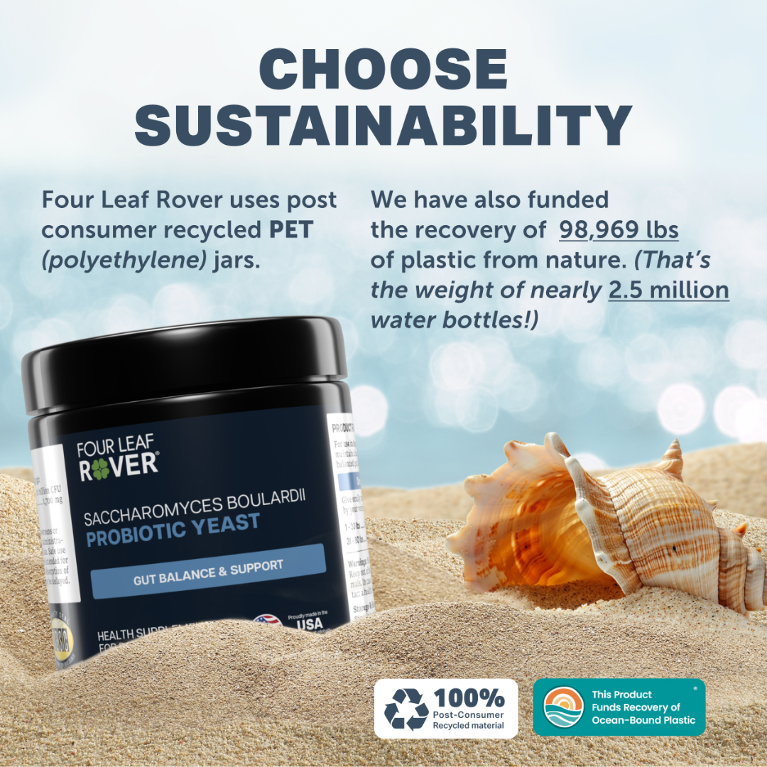 Four Leaf Rover - Saccharomyces Boulardii Yeast Probiotic