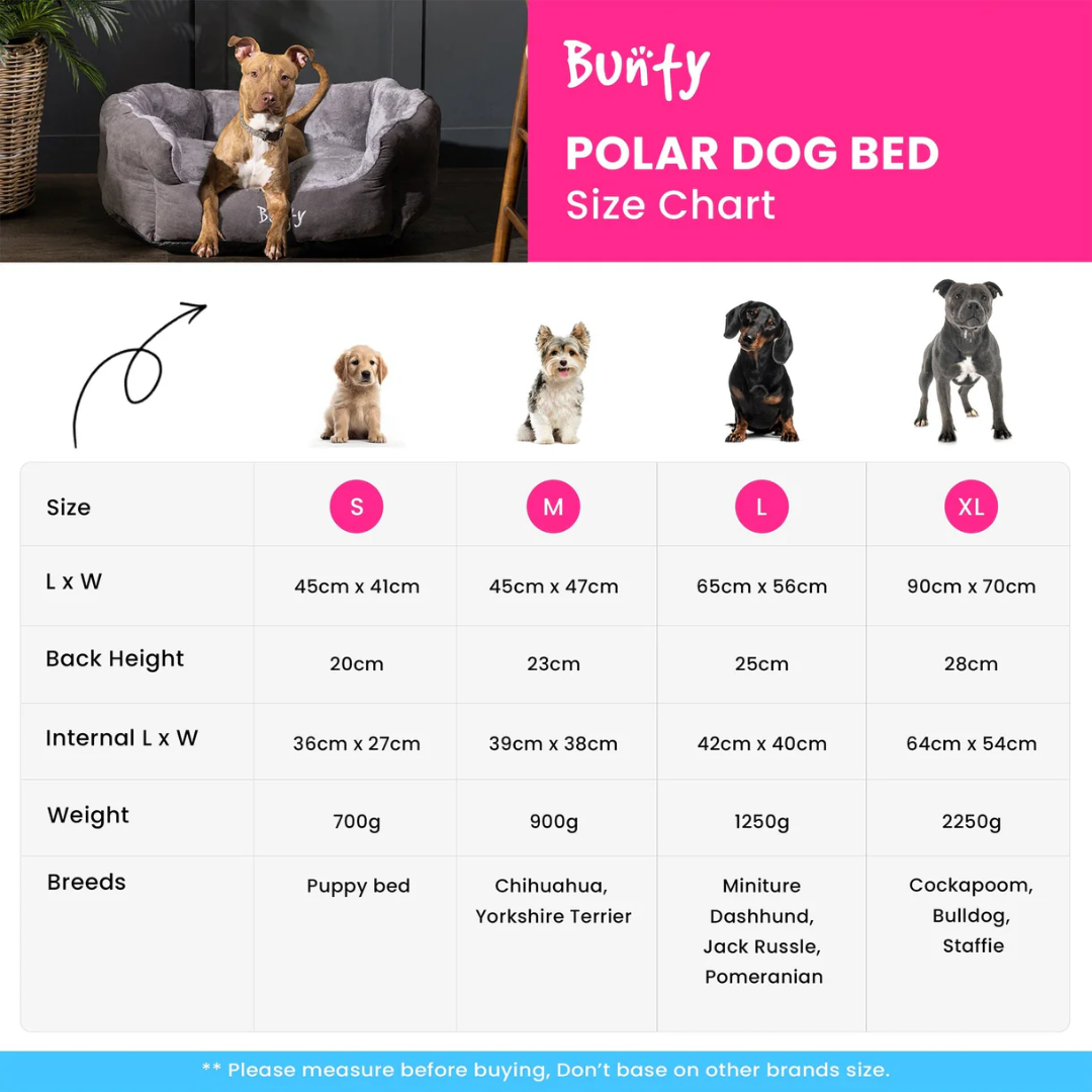 Bunty Polar Dog Bed