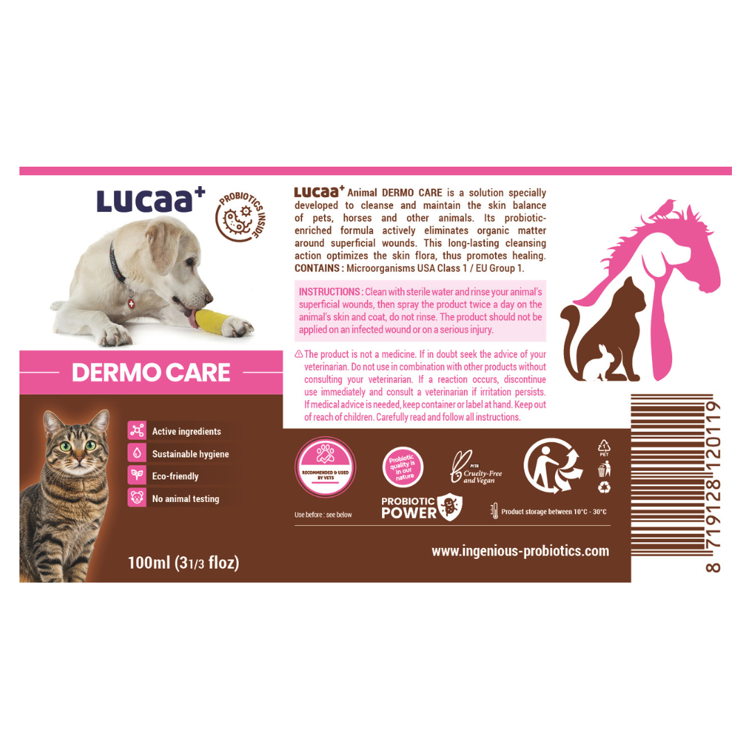 Probiotic Dermo Care Spray for Pets | Provilan Lucaa+