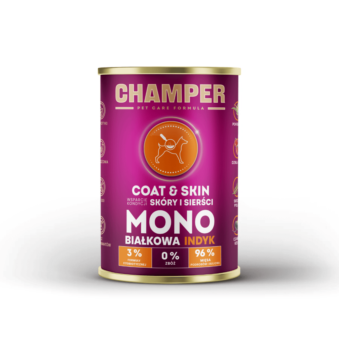 Champer Skin & Coat Wet Dog Food