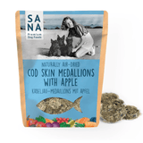 Sana Air Dried Cod Skins Medallions with Apple
